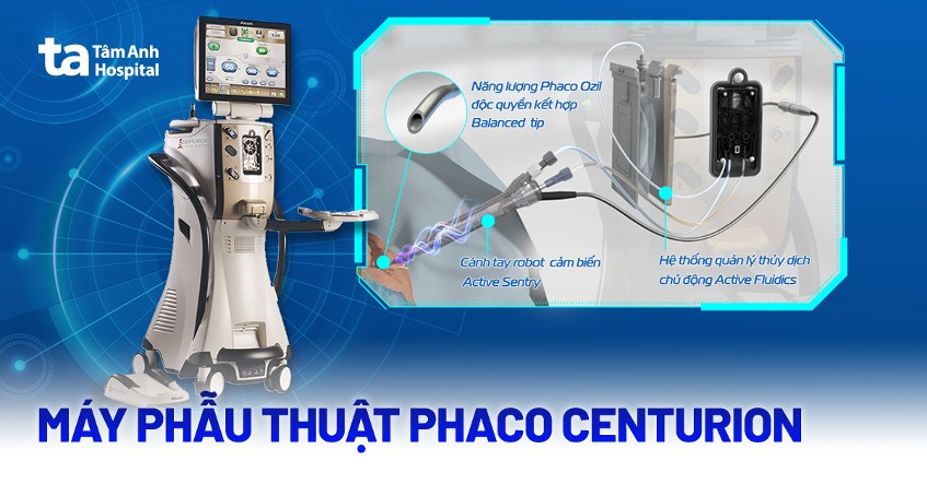 máy phẫu thuật phaco centurion