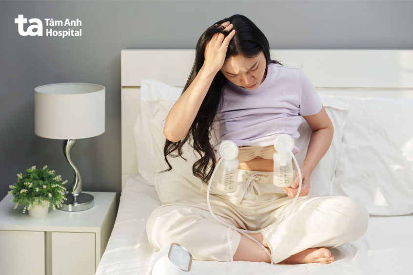 mẹ không cho trẻ bú thường xuyên