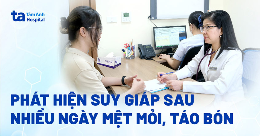 Lừ đừ, táo bón nhiều ngày mới phát hiện do suy giáp