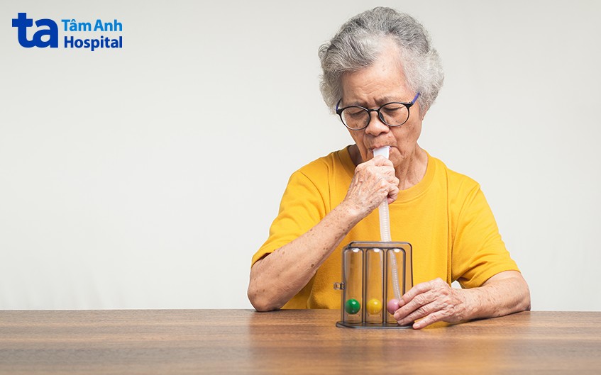 Phương pháp đo hô hấp ký giúp đánh giá phổi