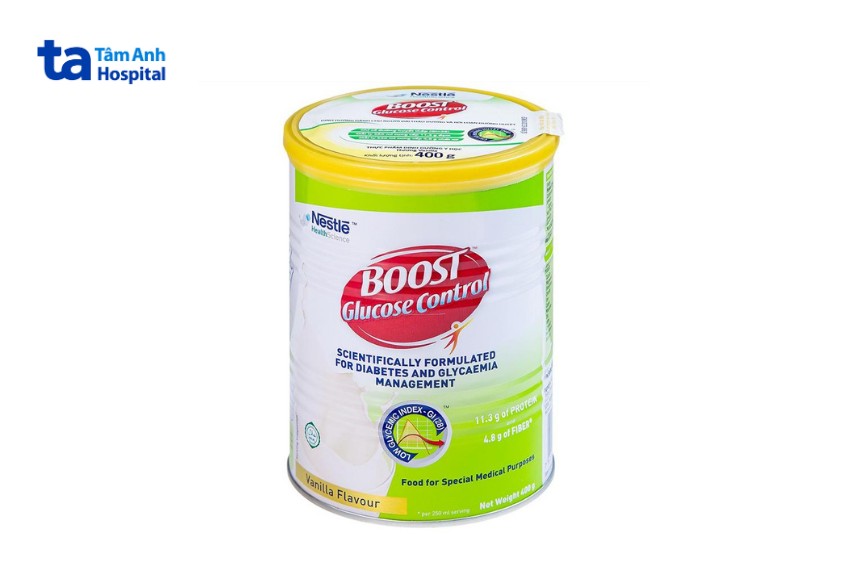 sữa boost glucose control là sữa dành cho người thiếu máu trên 4 tuổi