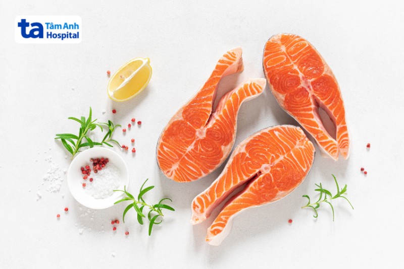thực phẩm điều trị gan nhiễm mỡ, cá