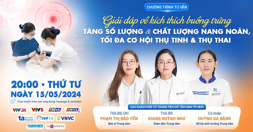 TVTT: Giải đáp về kích thích buồng trứng