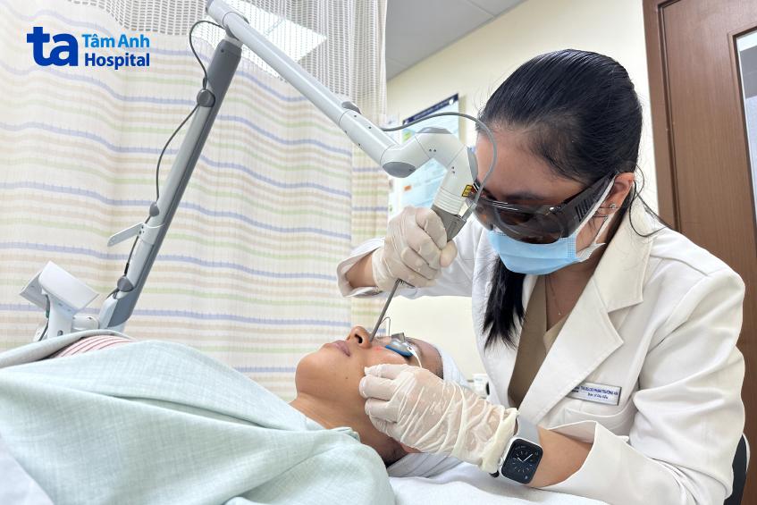xóa nhăn tại bvđk tâm anh