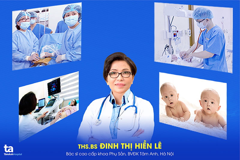 ThS.BS Đinh Thị Hiền Lê, Bác sĩ cao cấp Khoa Phụ sản