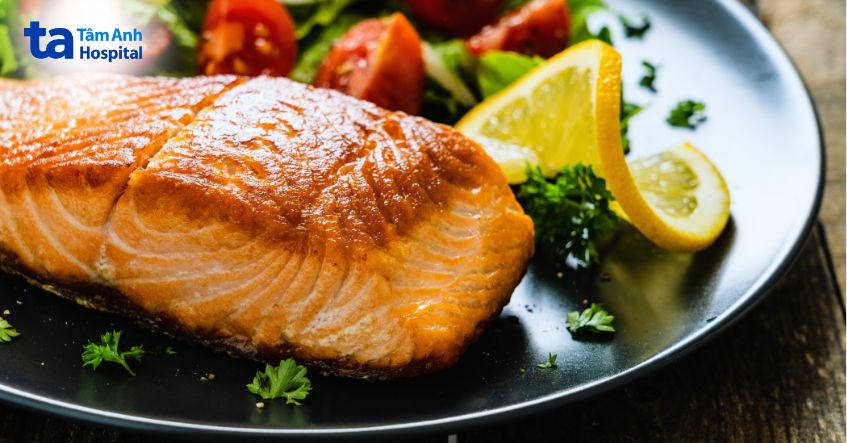 cá hồi bổ sung omaga 3