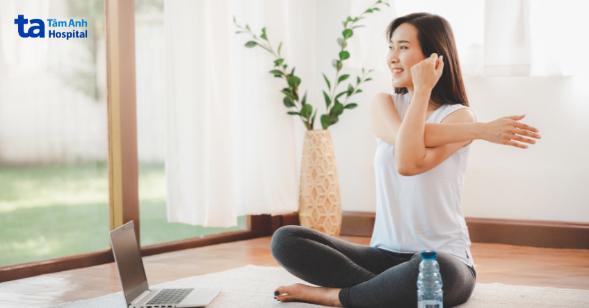 Chế độ sinh hoạt lành mạnh giúp cơ thể nhanh chóng phục hồi sau khi hiến trứng