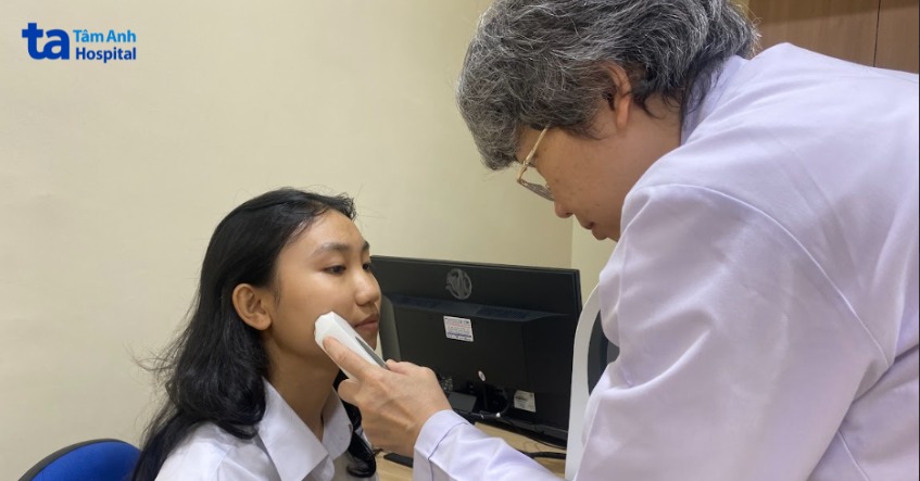 da sau khi điều trị tàn nhang