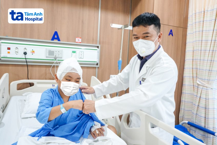 điều trị phục hồi u não cho trẻ em tại bvđk tâm anh