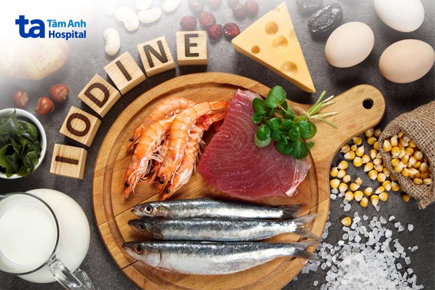 Iod có nhiều trong các loại hải sản, tảo biến, muối iod