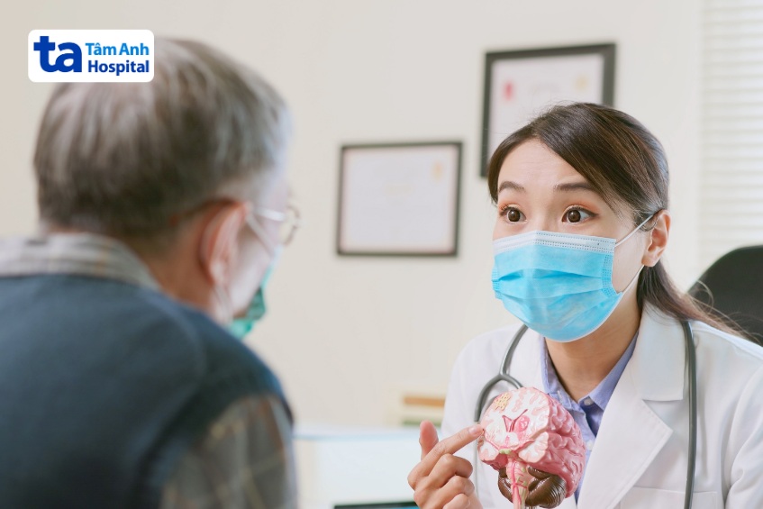 khám bệnh giãn mạch máu não