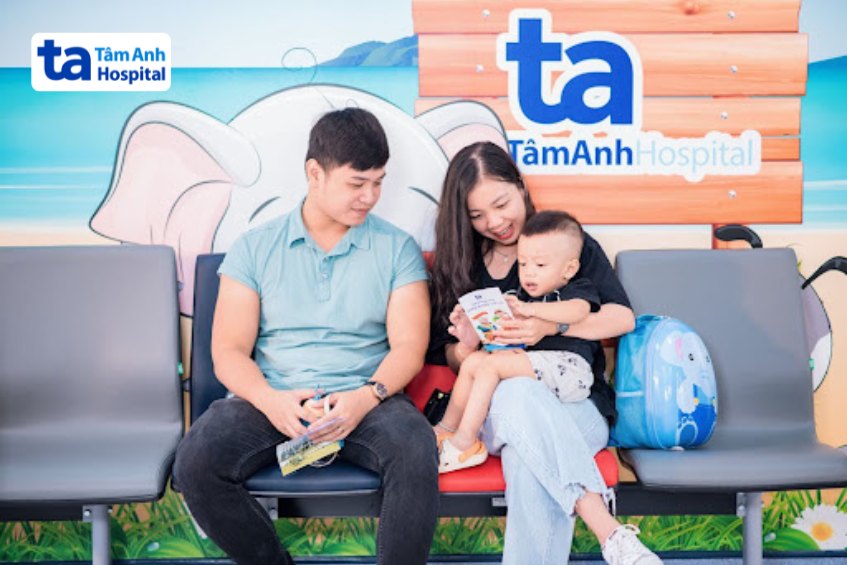 Khoa Nhi Tâm Anh là cơ sở y tế được nhiều phụ huynh lựa chọn