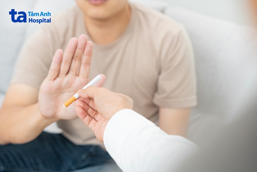 Không hút thuốc lá là cách tốt để phòng ngừa COPD