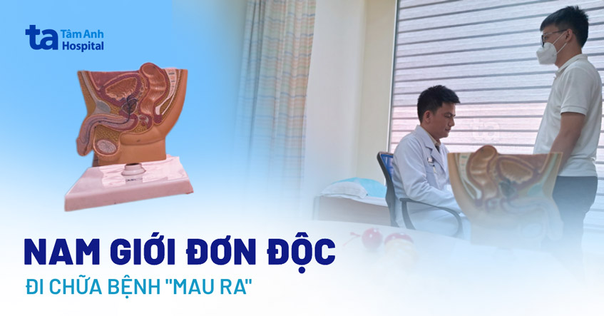 Nam giới đơn độc đi chữa bệnh mau ra