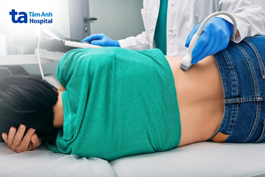 siêu âm chẩn đoán thận ứ nước