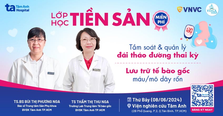 Lớp học tiền sản số 10, 9h00 – 11h00 Thứ 7 (08/06/2024)