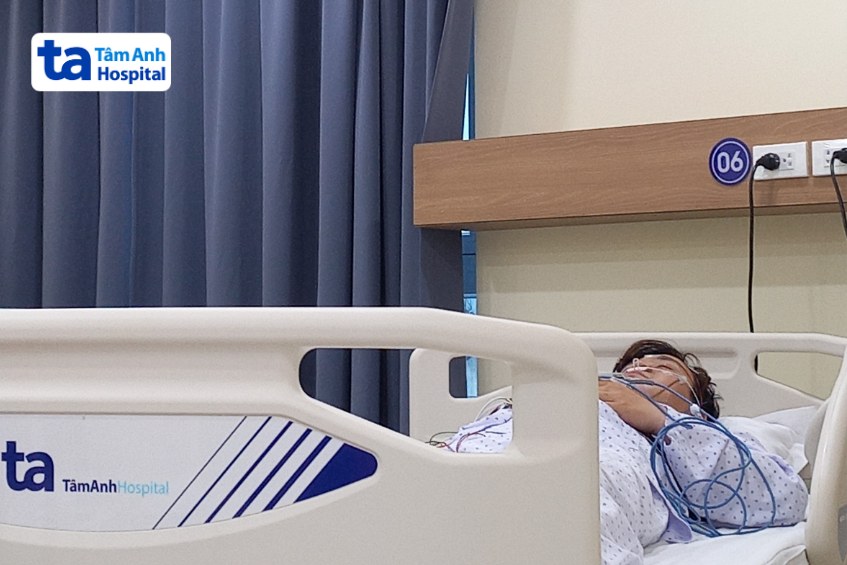 tiến hành đo đa ký giấc ngủ tại bvđk tâm anh tphcm