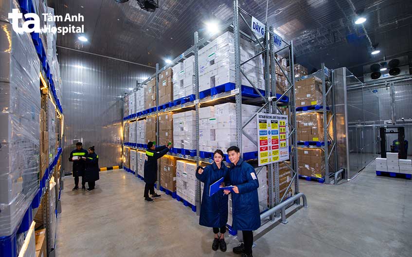 VNVC bảo quản 400 triệu liều vắc xin