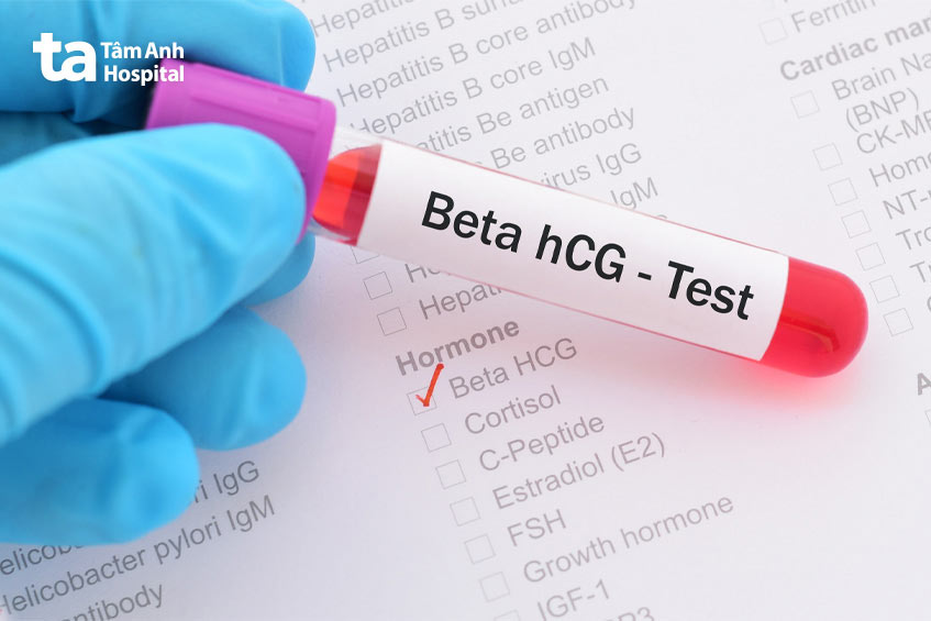 xét nghiệm máu nhận biết có thai