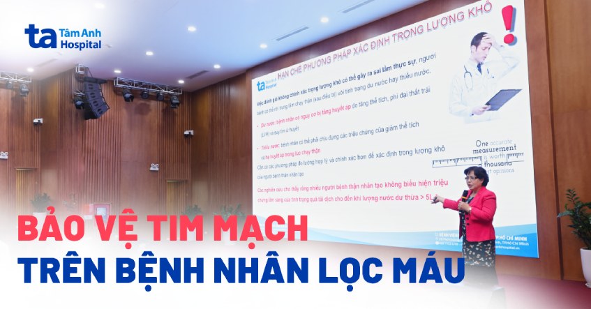 bảo vệ tim mạch trên bệnh nhân lọc máu