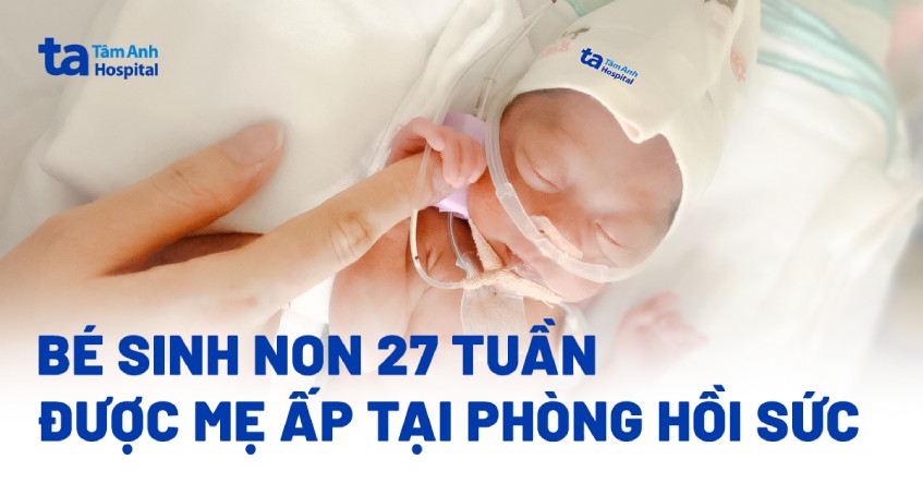 Bé sinh non hồi sinh kỳ diệu