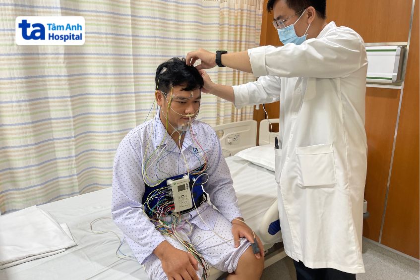 bvđk tâm anh khám mất ngủ đo đa ký giấc ngủ