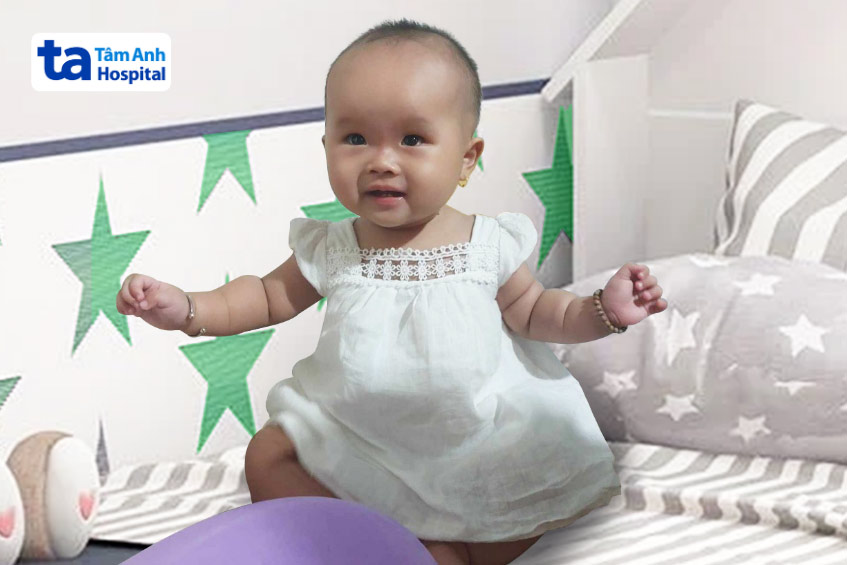 Con gái của vợ chồng chị Bình chào đời đời khỏe mạnh nhờ kỹ thuật IVF tại BVĐK Tâm Anh TP HCM