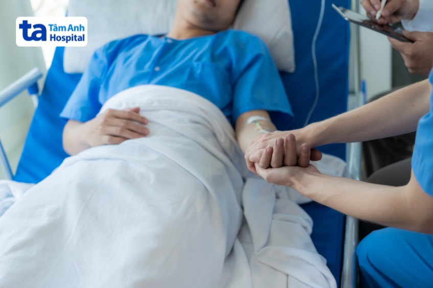 di chứng đột quỵ liệt giường lở loét