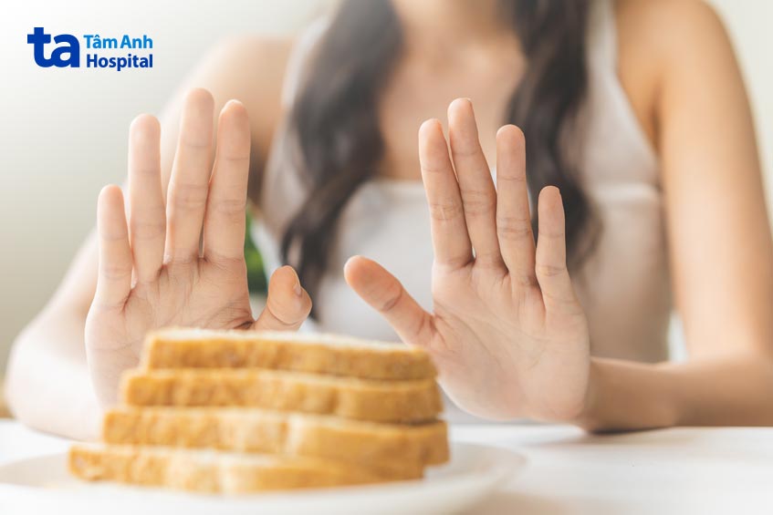 giảm mức độ prolactin bằng cách loại bỏ gluten