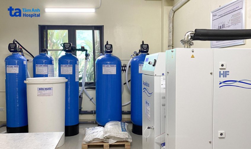 hệ thống lọc nước ro bv tâm anh