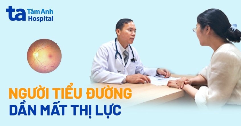 Nhiều người đái tháo đường dần mất thị lực