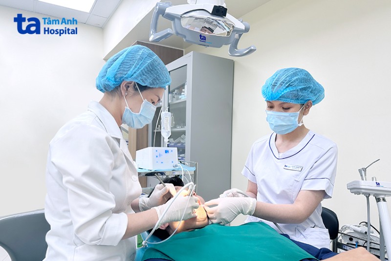 Nhổ răng khôn tại BVĐK Tâm Anh