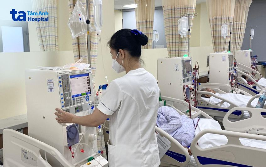 nước R.O giúp duy trì thành phần hóa học thích hợp của dịch thẩm tách