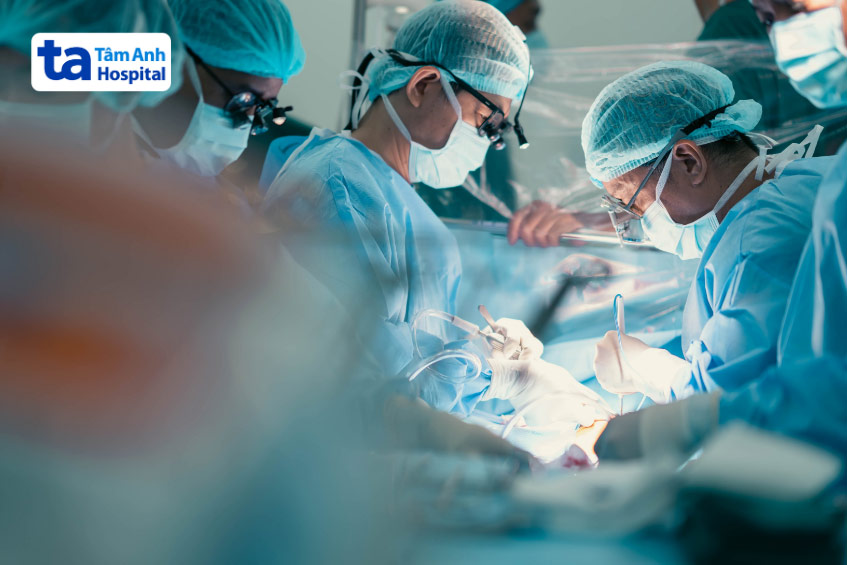 Phẫu thuật điều trị chuyển vị đại động mạch cho bệnh nhi tại Bệnh viện Đa khoa Tâm Anh