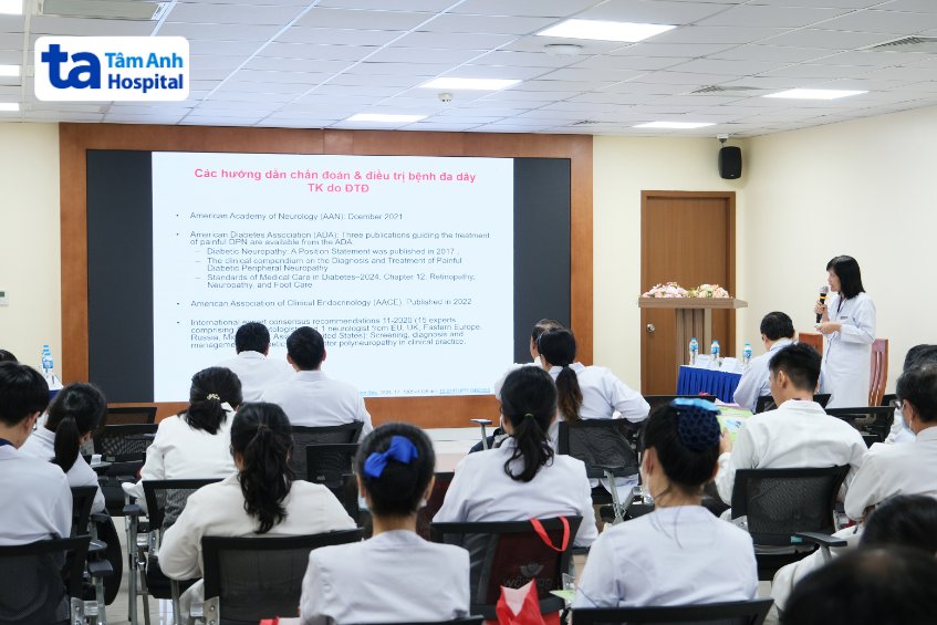 quản lý bệnh đa dây thần kinh đái tháo đường bác sĩ phát biểu