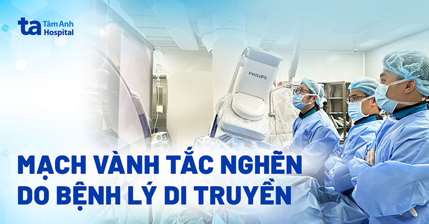 Tắc hẹp cả 3 nhánh mạch vành ở tuổi 45