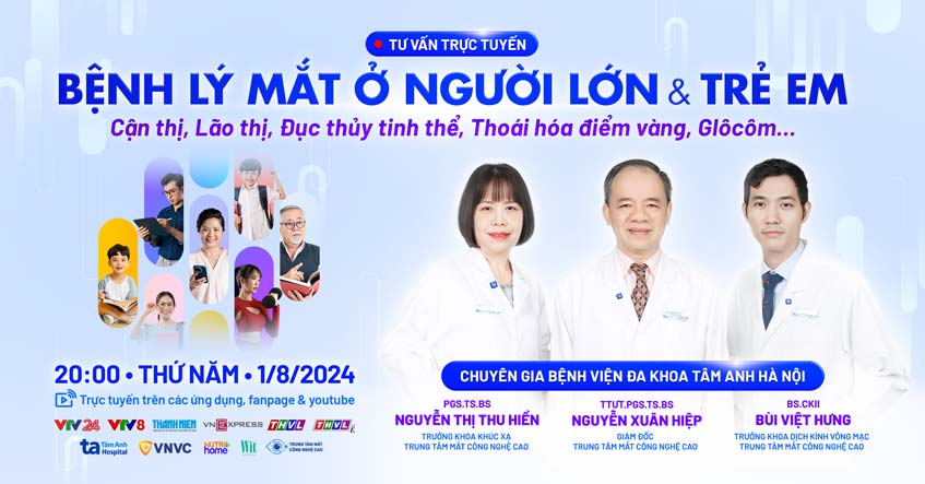 bệnh lý mắt ở người lớn và trẻ em