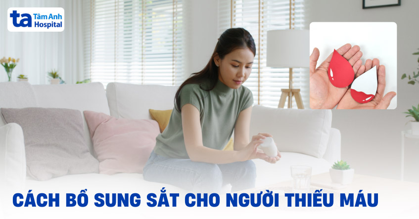 2 cách bổ sung sắt cho người thiếu máu và các nguyên tắc cần lưu ý