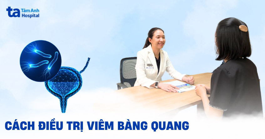 Cách điều trị viêm bàng quang theo từng nguyên nhân cụ thể