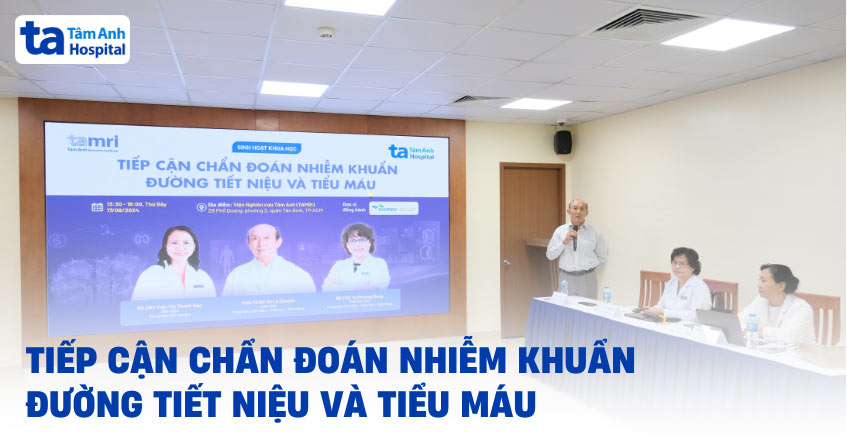 Tiếp cận chuẩn đoán nhiễm khuẩn đường tiết niệu và tiểu máu