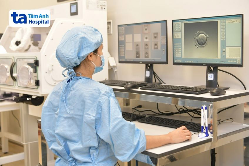 Hệ thống nuôi cấy phôi time-lapse tại IVF Tâm Anh