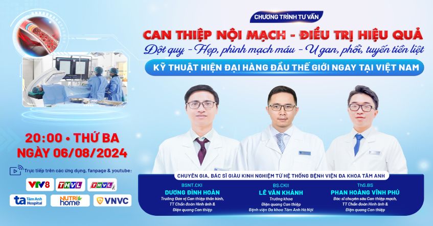 live can thiệp nội mạch