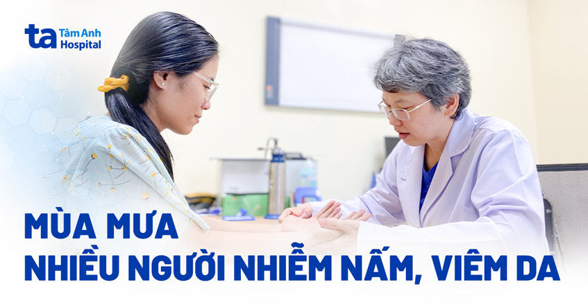 Mùa mưa miền Nam nhiều người nhiễm nấm, viêm da