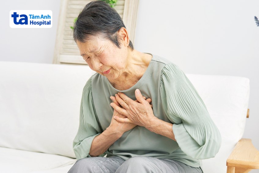 Người bệnh suy hô hấp có thể gặp triệu chứng khó thở