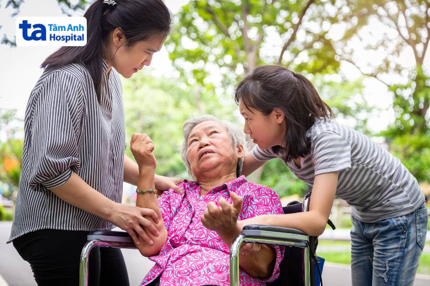 người cao tuổi bị bệnh động kinh