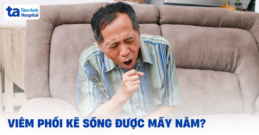 Viêm phổi kẽ sống được mấy năm