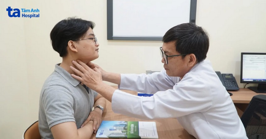 chẩn đoán u bã đậu ở cổ