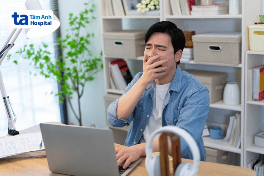 chứng nói mớ khi ngủ dây mệt mỏi