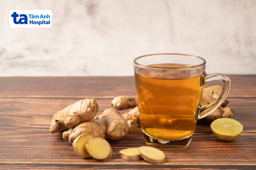 Giá trị dinh dưỡng có trong trà gừng