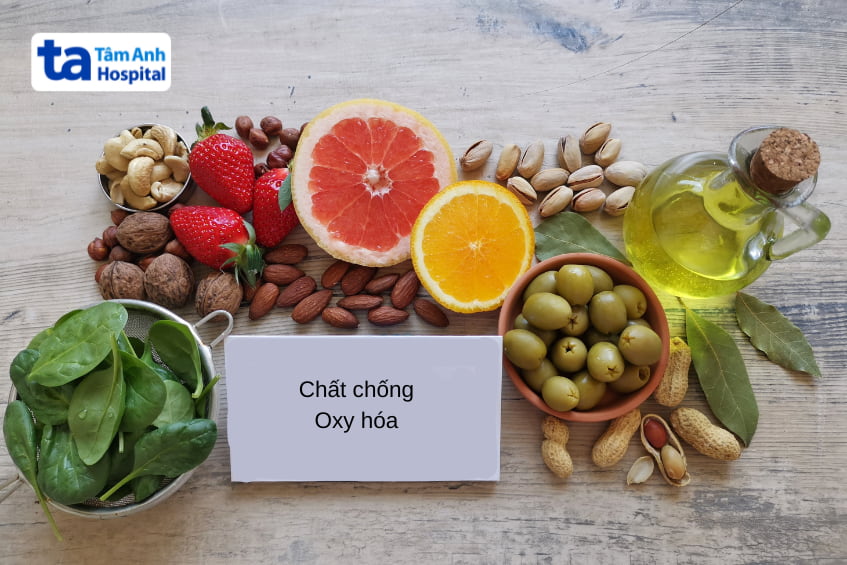 Đau đầu vận mạch nên ăn gì? Thực phẩm giàu chất chống oxy hóa